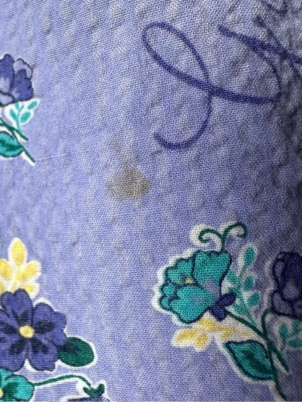 Vintage OshKosh Summer Sun Dress Violets Garden